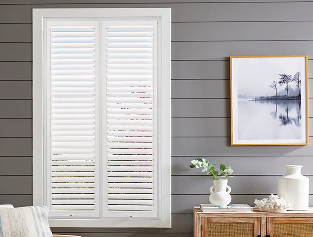 Vinyl shutters